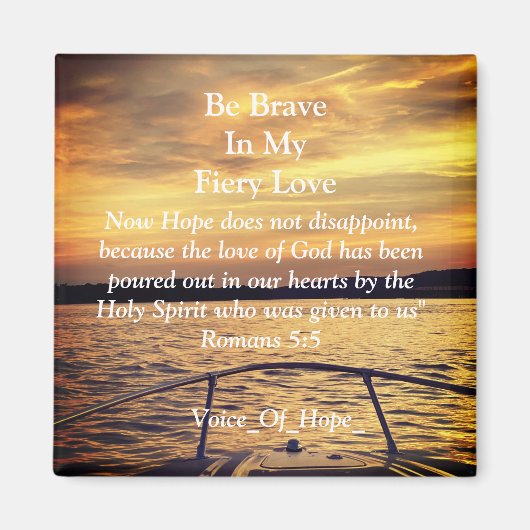 Aimant de la voix de l'espoir (Devant)