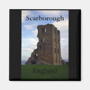 aimant de l'Angleterre de château de Scarborough