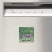 Aimant de lapin de queue de coton (In Situ (Lave-vaisselle))