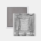 Aimant 'De l'avancement et de la compétence de l'apprenti (Recto/Verso)