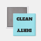 Aimant de lave-vaisselle Aqua (Recto/Verso)