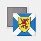 Aimant de l'Ecosse - croix et lion (Recto/Verso)