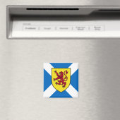 Aimant de l'Ecosse - croix et lion (In Situ (Lave-vaisselle))