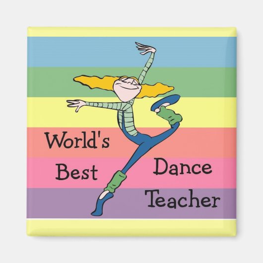 Aimant de l'enseignant de danse (Devant)