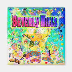 Aimant de l'heure de l'époque de Beverly Hills