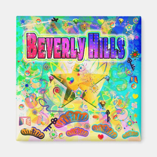 Aimant de l'heure de l'époque de Beverly Hills (Devant)