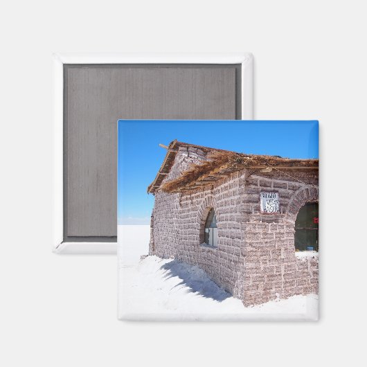 Aimant de l'hôtel sel d'Uyuni (Recto/Verso)