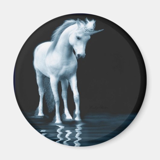 Aimant de licorne personnalisable (Devant)