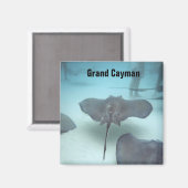 Aimant de l'île Grand Cayman (Recto/Verso)