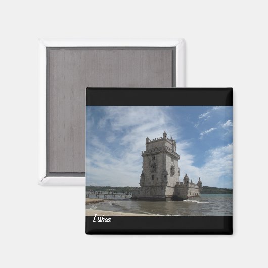 Aimant de Lisbonne-Torre de Belém (Recto/Verso)