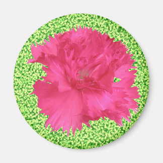 Aimant de l'oeillet rose