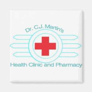 Aimant de Logo de Dr. C.J. Martin