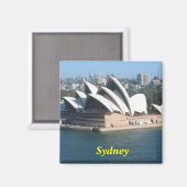 Aimant de l'opéra australien de Sydney (Recto/Verso)