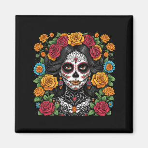 Aimant De Los Muertos La Catrina Jour Du Gouvernement