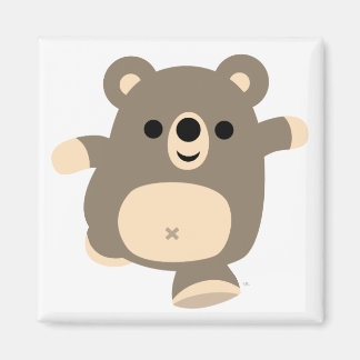 Aimant de l'ours de dessin mignon