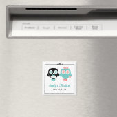 Aimant De Lucy : MARIAGE OWL | Enregistrer l'aimant de da (In Situ (Lave-vaisselle))