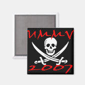 Aimant de l'UMMV 2007 Pirate Show (Recto/Verso)