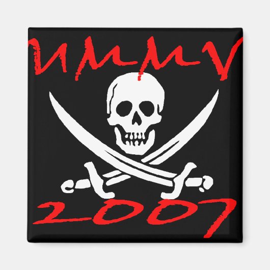 Aimant de l'UMMV 2007 Pirate Show (Devant)