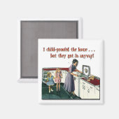 Aimant de maison à l'épreuve des enfants (Recto/Verso)