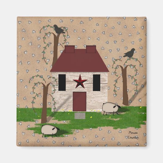 Aimant de maison primitif (Devant)