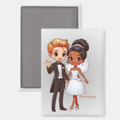 Aimant de mariage (Recto/Verso)