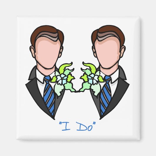 Aimant de mariage homosexuel (Devant)