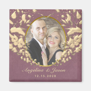 Aimant de mariage photo