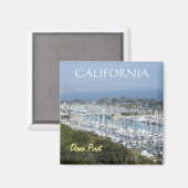 Aimant de marina de Dana Point (Recto/Verso)