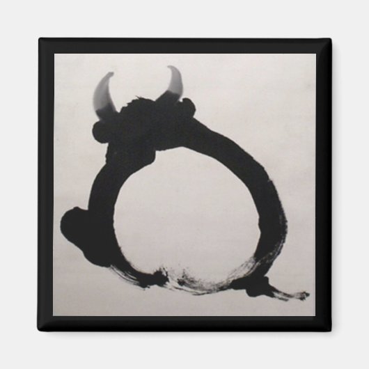 Aimant de méditation zen (Devant)