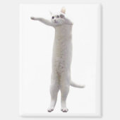 Aimant de mème de chat long (Recto)