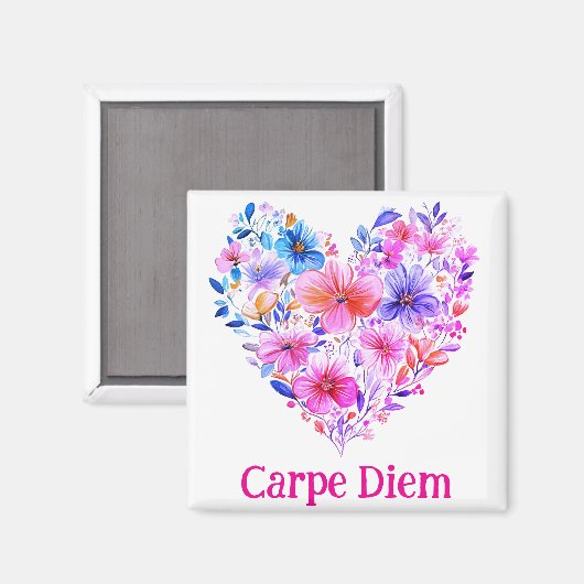 Aimant de mémoire carpe (Recto/Verso)