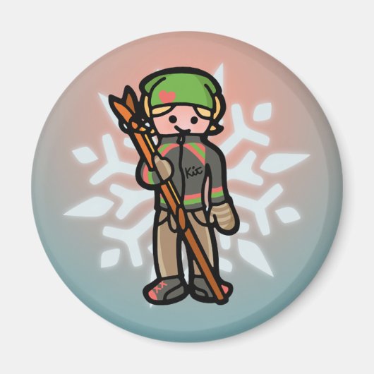 aimant de mogul. (Devant)