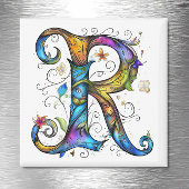 Aimant de monogramme de lunette