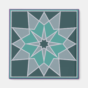 Aimant de motif de mosaïque