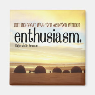 Aimant de motivation d'enthousiasme