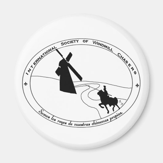 Aimant de moulins à vent (Devant)