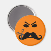 Aimant de Moustache en colère (Recto/Verso)