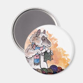 Aimant de mouton tricot (Recto/Verso)