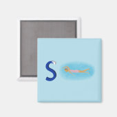 Aimant de natation (Recto/Verso)