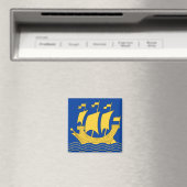 Aimant de navire jaune (In Situ (Lave-vaisselle))