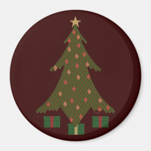 Aimant de Noël doré