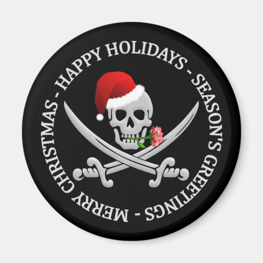 Aimant de Noël Pirate (Devant)