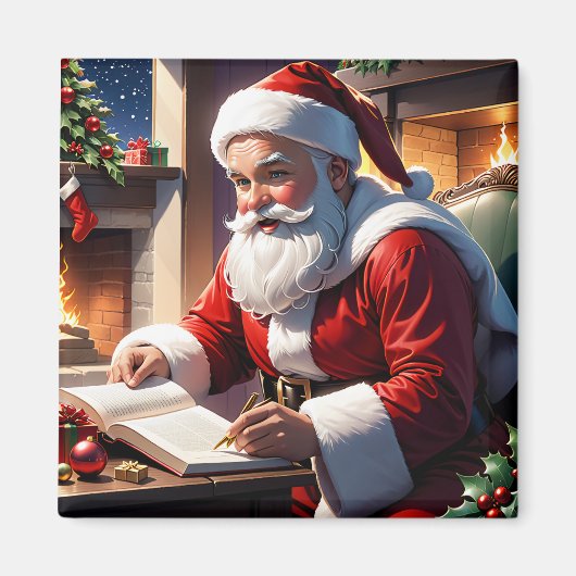 Aimant de Noël Santa (Devant)