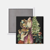 Aimant de Noël victorien pour ranger les tasses! (Recto/Verso)