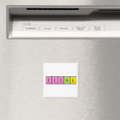 Aimant de nom de table périodique de Fisnik (In Situ (Lave-vaisselle))