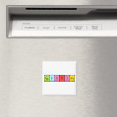 Aimant de nom de table périodique de l'Argentine (In Situ (Lave-vaisselle))