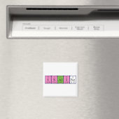 Aimant de nom de table périodique Isaline (In Situ (Lave-vaisselle))