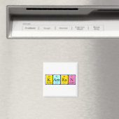 Aimant de nom de table périodique Kamran (In Situ (Lave-vaisselle))