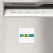 Aimant de nom de table périodique Kristinn (In Situ (Lave-vaisselle))