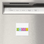 aimant de nom de table périodique Yessica (In Situ (Lave-vaisselle))